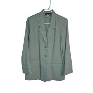 Sag Harbor Women’s Beige Size 8 Suit Jacket Blazer